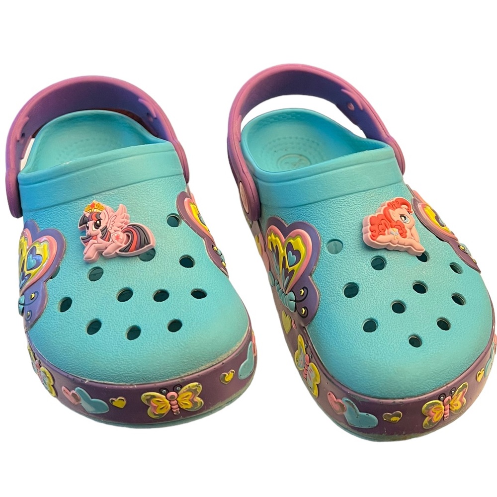 CrocsLights Butterfly Clogs, Sz 12